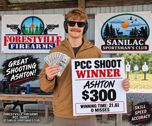 Congratulations Ashton!  Winner!